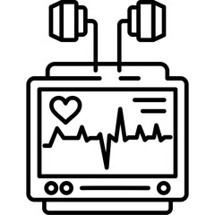 Ventricular Fibrillation Icon