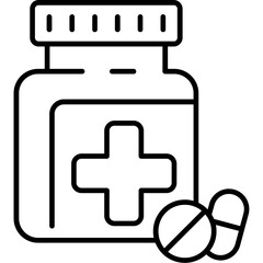 Obraz premium Diuretics Icon