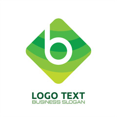 B lettering logo is simple, easy to understand and authoritative