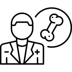 Orthopedic Surgeon Icon
