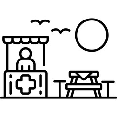 First Aid Station Icon