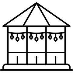 Rest Area Lighting Icon