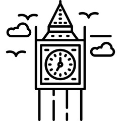 Big Ben Icon