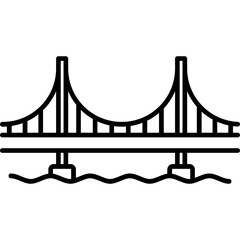 Golden Gate Bridge Icon