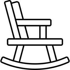 Rocking Chair Icon