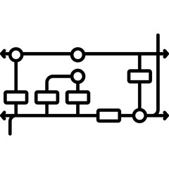 Long Short-Term Memory (LSTM) Icon