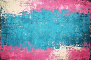 A vibrant, textured abstract background featuring bold pink and blue hues with a distressed finish, perfect for creative and modern designs.