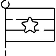 Myanmar (Burma) Flag Icon