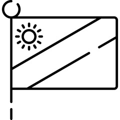 Namibia Flag Icon