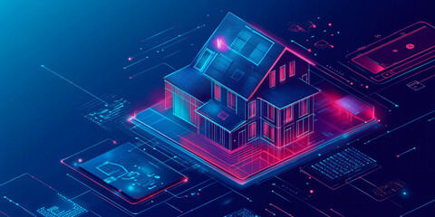 House and home real estate investment, construction and development