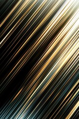 Dynamic abstract background with streaks of light in gold and black, ideal for modern design projects and visual effects.