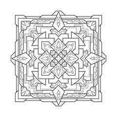 Mandala Art Pattern Decoration Design