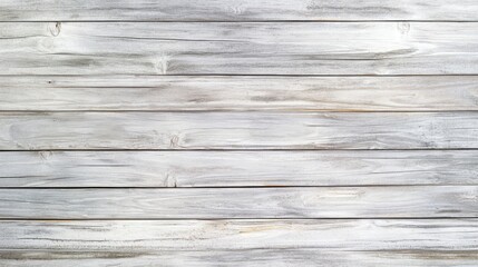 Fototapeta premium Panoramic top view of a wooden texture in natural light A clean grey grain wooden surface featuring a birch panel backdrop with subtle streaks for a wide screen effect
