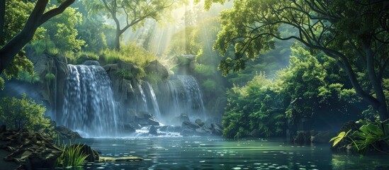 Beautiful Wild Nature Background