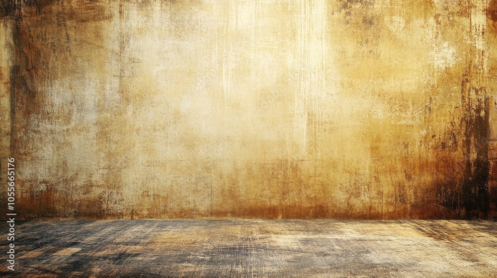 Poster textured backdrop featuring empty space for text showcasing a wall structure with a grunge canvas ap