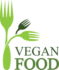 Vegan food logo design. Vegetable food logo vectors. Natural food logo design. Organic food logo design. Restaurant Food logo vectors. food logo design. Healthy food icon vectors. Online Food icon