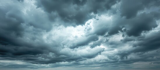 Obraz premium A Grey Clouds In The Sky During A Cloudy Day