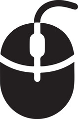 Computer mouse vector icon illustration design