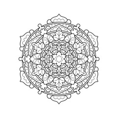 Mandala Art Pattern Decoration Design