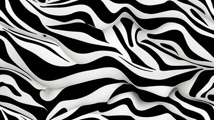 safari background and zebra fur texture in black and white striped natural pattern