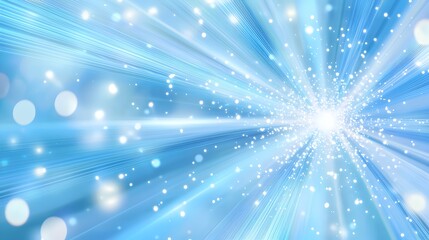 A blue background with a white star in the middle
