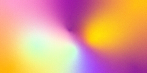 Abstract gradient rainbow color and light colorful background. gradient background with grainy texture. Smooth transitions of iridescent colors. Blurred colored abstract background.	