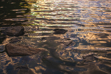 ripples in water