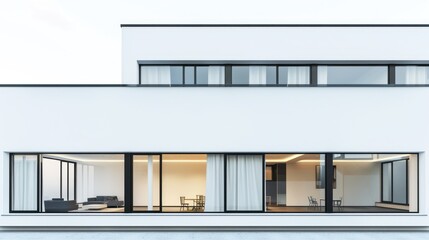 Fototapeta premium Modern Architecture House Exterior