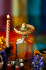 Celebration of the Day of the Dead in Mexico