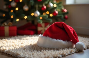 Preparation and packaging of New Year's gifts made of ecological materials.Cones, fir branches, a box, wooden figures, scissors, twine on a white wooden background.Top view