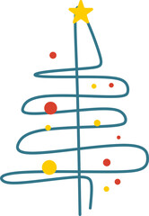 Hand Drawn Christmas Tree