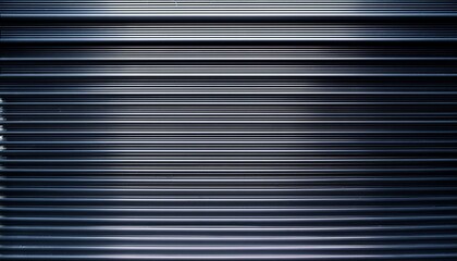 Obraz premium Abstract metallic horizontal lines background. 3D Rendering