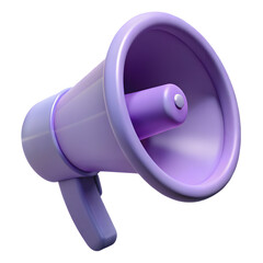 megaphone isolated on transparent background