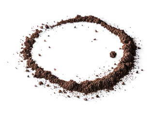 Dark Brown Sail forming a Circle Transparent PNG