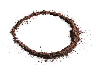 Dark Brown Sail forming a Circle Transparent PNG