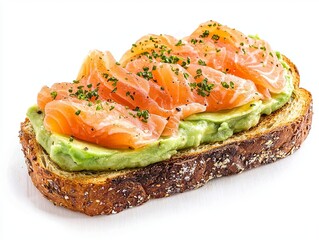 Avocado Toast with Smoked Salmon