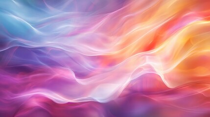 Obraz premium A stunning display of vibrant colors blends seamlessly, forming an abstract landscape that captivates with its dynamic movement and creative energy, inviting viewers to explore its depths.