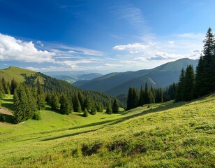 Obraz premium Dramatic sky looking at the High Tatras from Pass over Lapszanka. Lapszanka, Lesser Poland, Poland. Discover the beauty of earth. 
