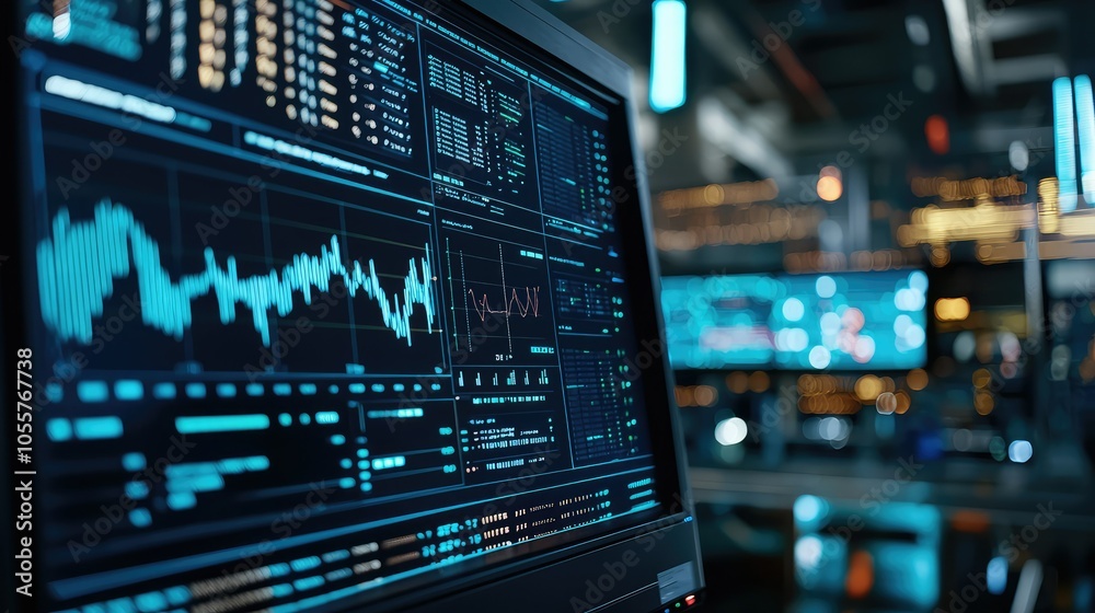 Poster server diagnostics display in high-tech environment
