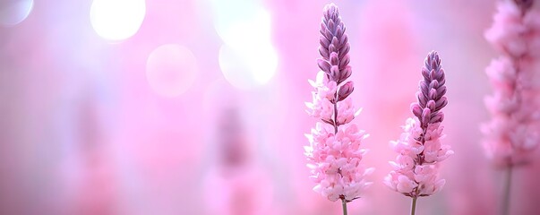 Obraz premium Tranquil Meadow of Anaphalis Margaritacea Blooms - Soft Focus Nature Landscape for Peaceful Decor and Serenity