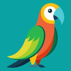 parrot on a branch