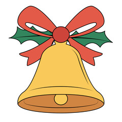 Christmas Bell Illustration