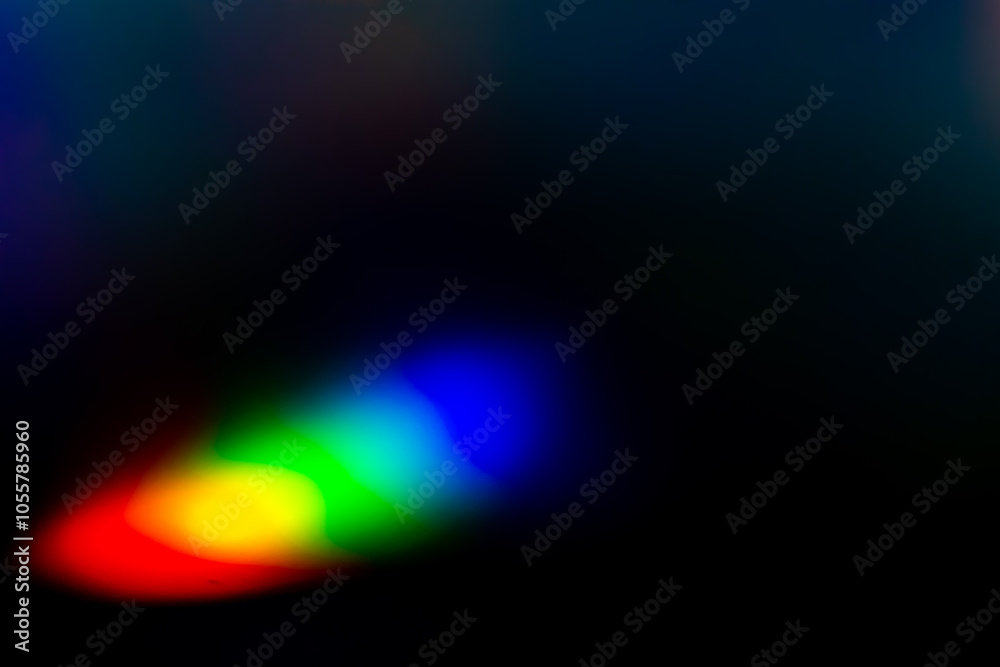 Canvas Prints abstract blur multicolored holographic rainbow for overlay background