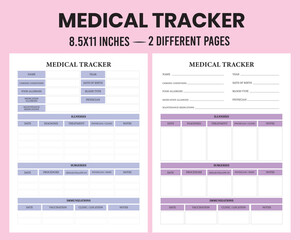 Medical Tracker KDP Interior
