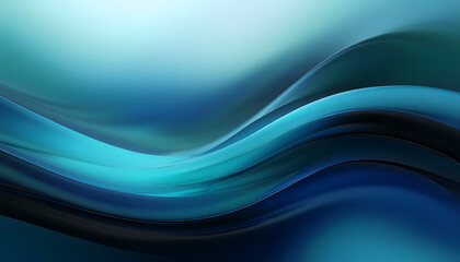 abstract blue wave background