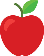 Apple vector art illustration eps