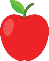 Apple vector art illustration eps