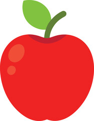 Apple vector art illustration eps