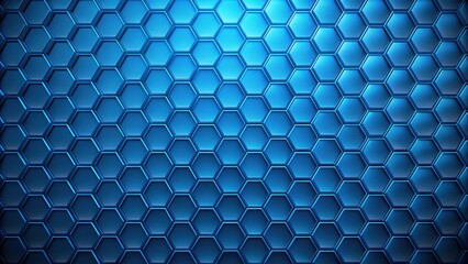 Blue honeycomb abstract background wallpaper with minimalist theme for design projects