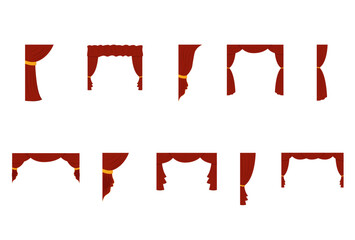 Theater Curtain Decoration SET